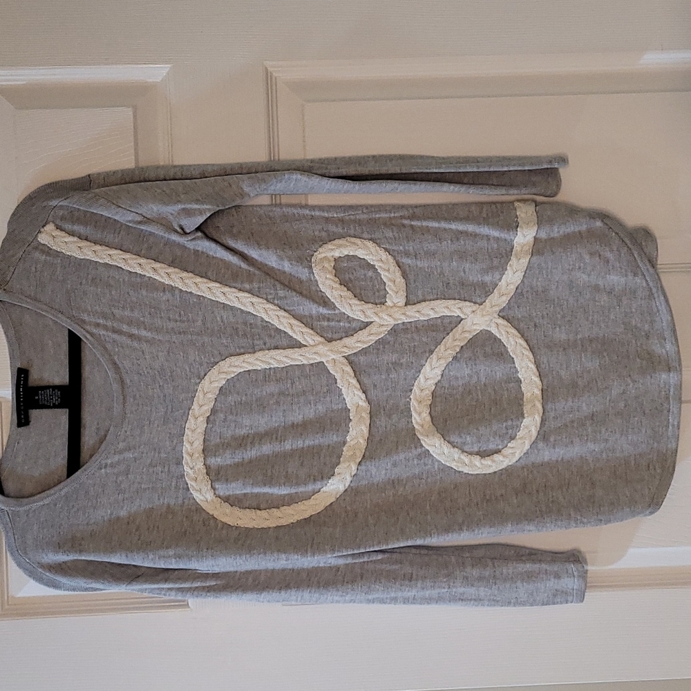 Gray sweater